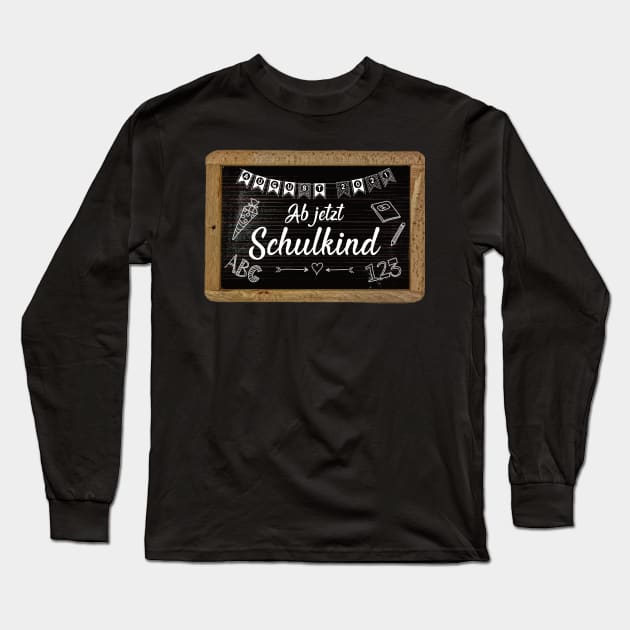 School Child From August 2021 School Board Long Sleeve T-Shirt by SinBle